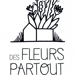 Logo Des Fleurs Partout - Fleuriste